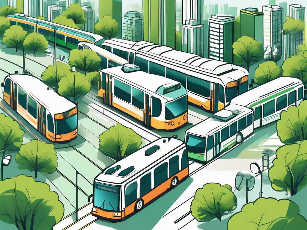 Reducing Carbon Footprint with Public Transit